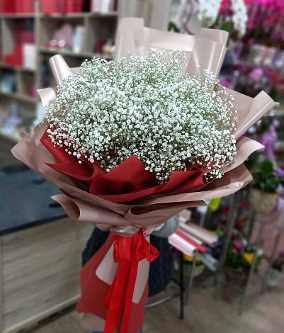 Букет цветов из: Гипсофила в Платаве