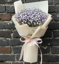 Букет цветов из:  Гипсофила в Платаве