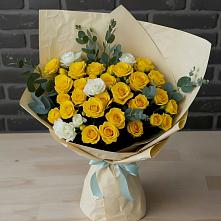 Букет цветов из:  Розы в Платаве