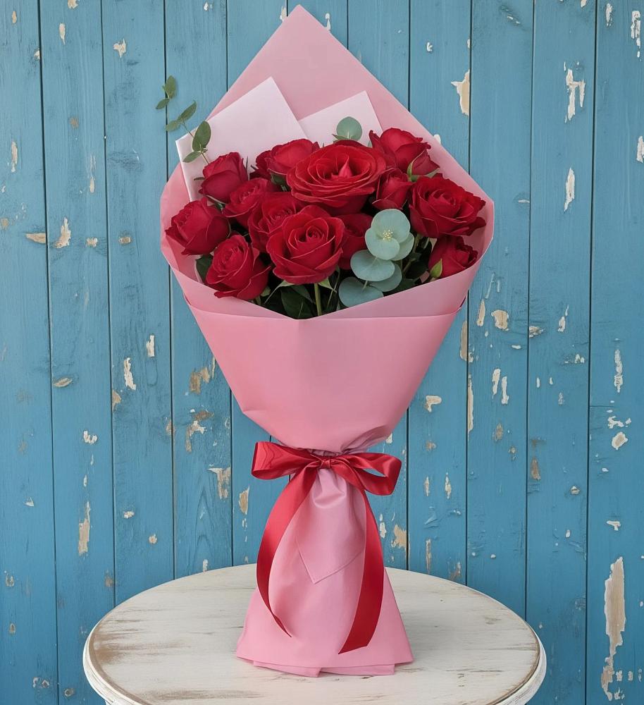 Букет цветов из: Розы в Платаве