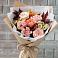 Букет цветов из: Гвоздики, Хризантемы и Розы в Платаве