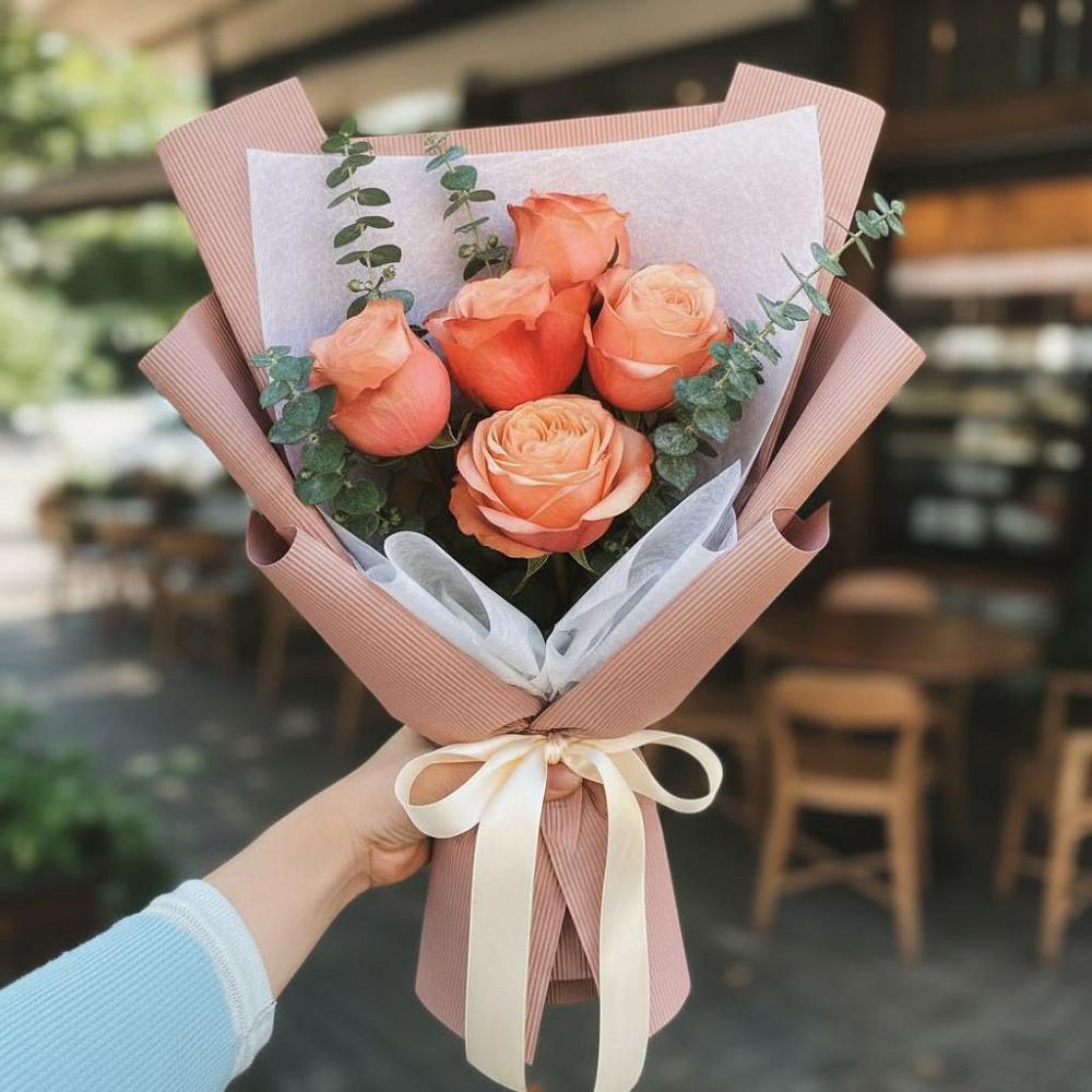 Букет цветов из: Розы в Платаве