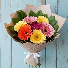 Букет цветов из:  Герберы в Платаве