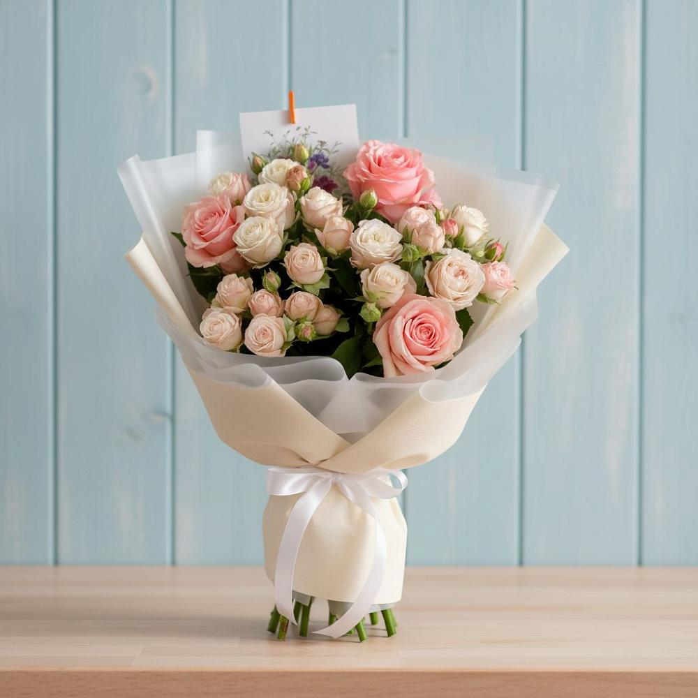 Букет цветов из: Розы в Платаве