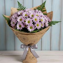 Букет цветов из:  Хризантемы в Платаве
