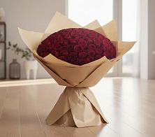 Букет 101 Красная роза в Платаве
