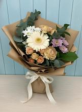 Букет цветов из:  Герберы и Хризантемы в Платаве