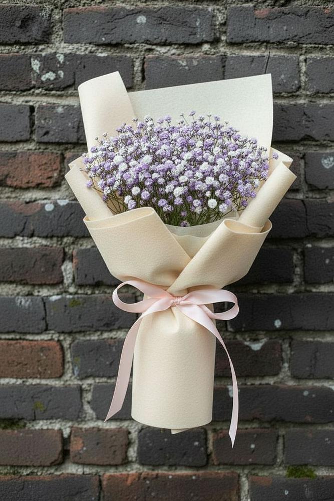 Букет цветов из: Гипсофила в Платаве