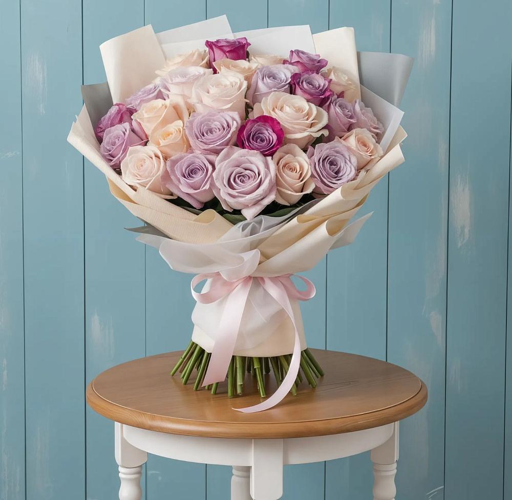 Букет цветов из: Розы в Платаве