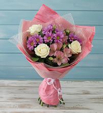 Букет цветов из:  Герберы в Платаве
