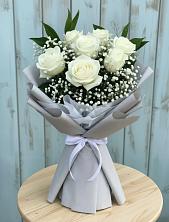 Букет цветов из:  Розы в Платаве