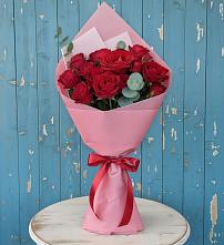 Букет цветов из:  Розы в Платаве