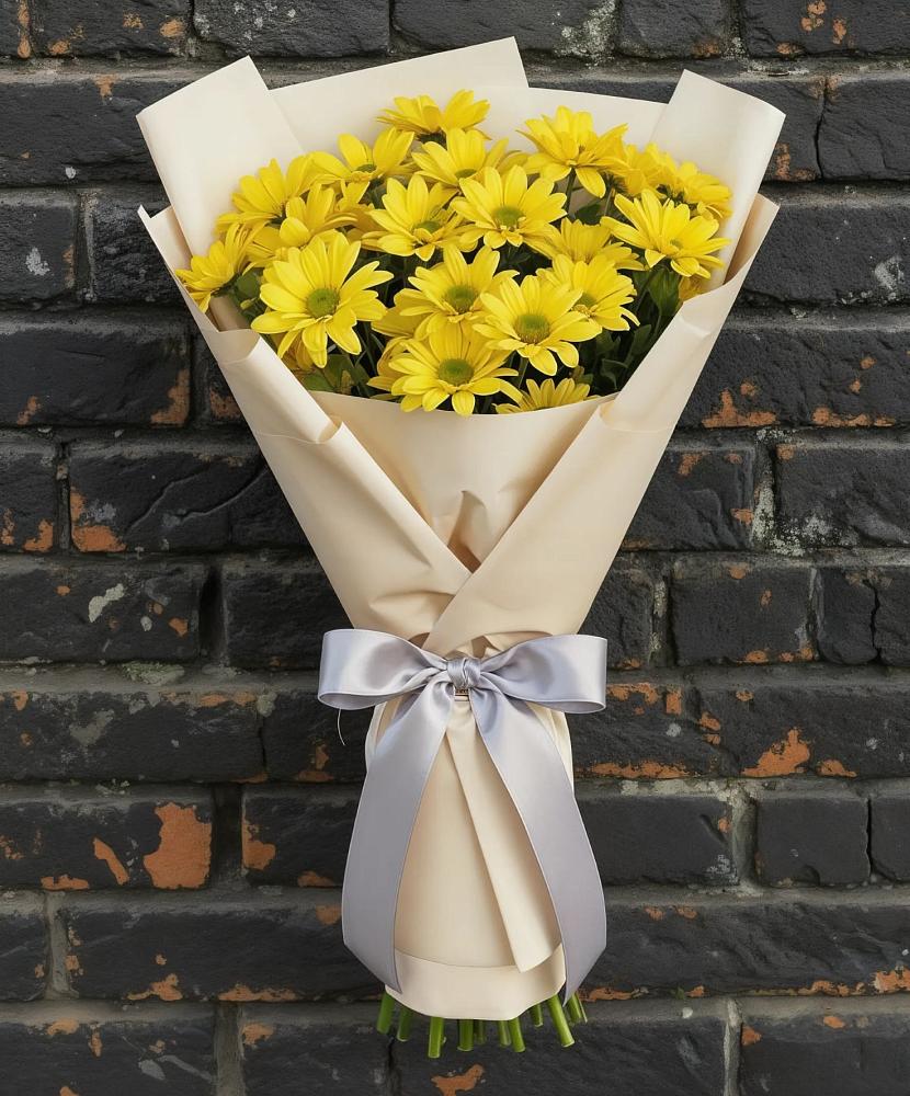 Букет цветов из: Хризантемы в Платаве
