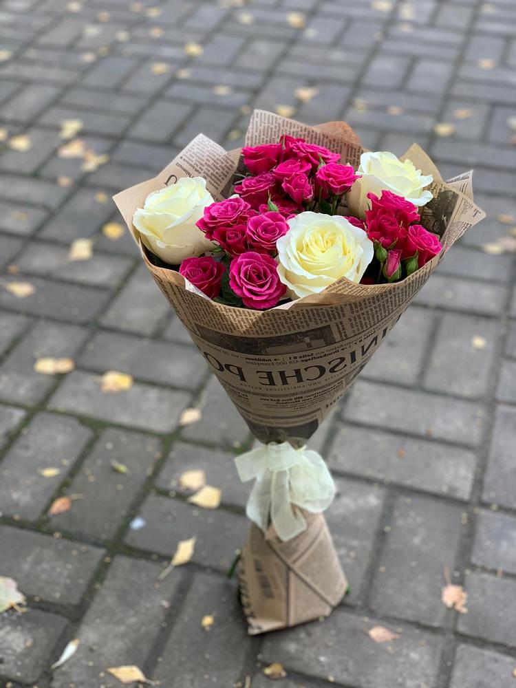 Букет цветов из: Розы в Платаве