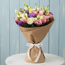 Букет цветов из:  Лизиантусы в Платаве