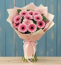 Букет цветов из:  Герберы в Платаве