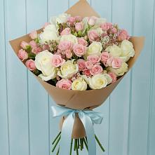 Букет цветов из:  Розы в Платаве